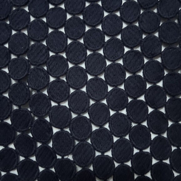 NWT Karl Lagerfeld Paris Knee Length Blue Circle Pencil Skirt Size 8 - Picture 7 of 9